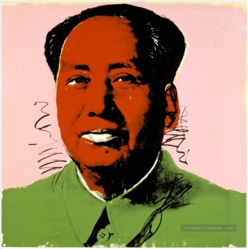 Mao Tse Tung 8 Andy Warhol Pinturas al óleo